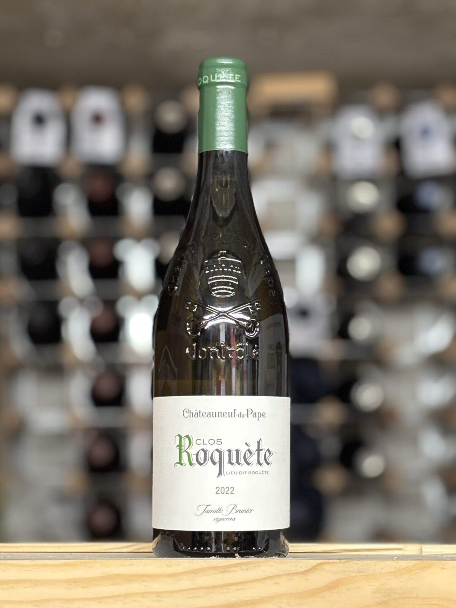 Bottle of Clos La Roquete Chateauneuf du Pape Blanc 2022, Rhone Valley, Bowland Forest Vintners