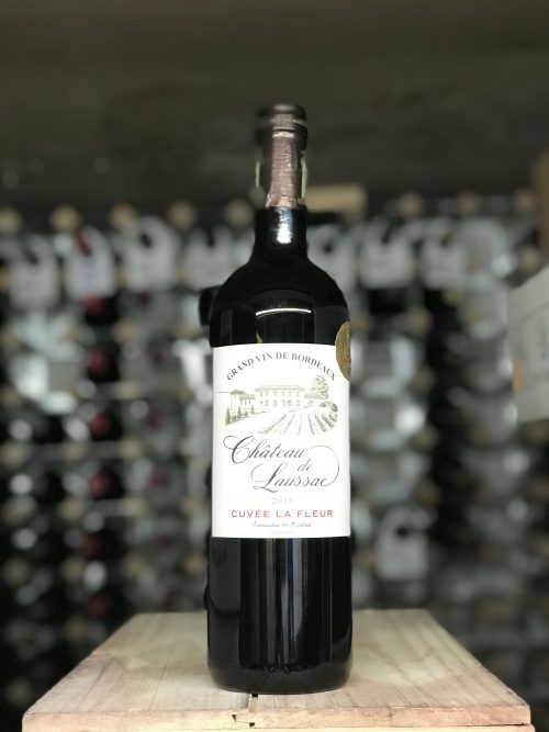 Bottle of Ch de Laussac Cuvee La Fleur 2022, Cotes de Castillon Bordeaux, Bowland Forest Vintners