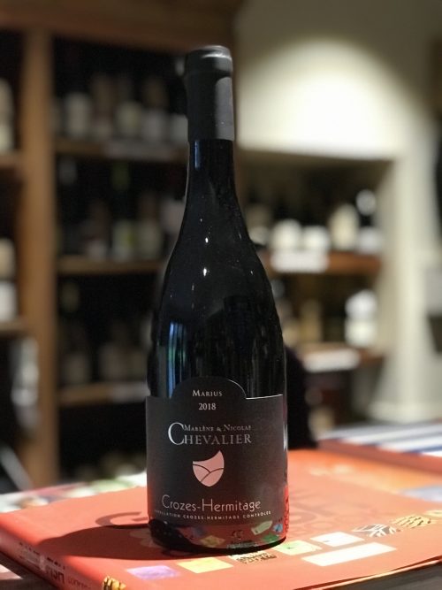 Bottle of Marlene & Nicolas Chevalier Crozes Hermitage 'Marius' 2022, Rhone, Bowland Forest Vintners