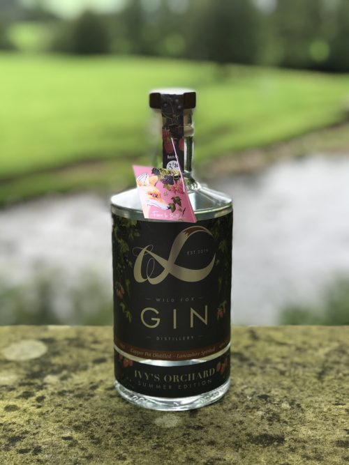 Bottle of Wild Fox Gin : Ivy's Orchard Summer edition, Bowland Forest Vintners