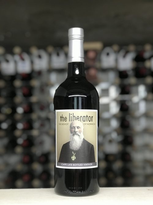 Bottle of The Liberator, The Bishop of Norwich Cape Late Bottled Vintage 2020, Stellenbosch, Bowland Forest Vintners