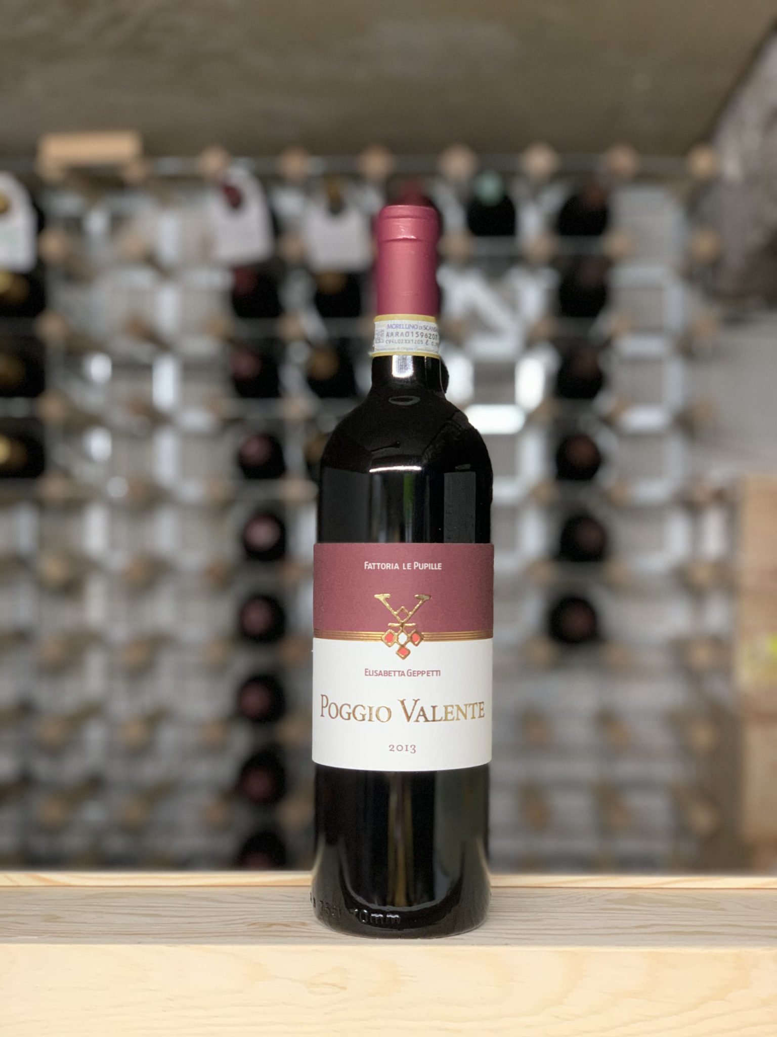 Bottle of Fattoria Le Pupille Poggio Valente 2019,Tuscany, Bowland Forest Vintners