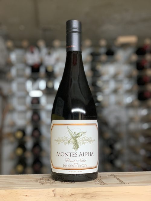 Bottle of Montes Alpha Pinot Noir 2022, Chile, Bowland Forest Vintners