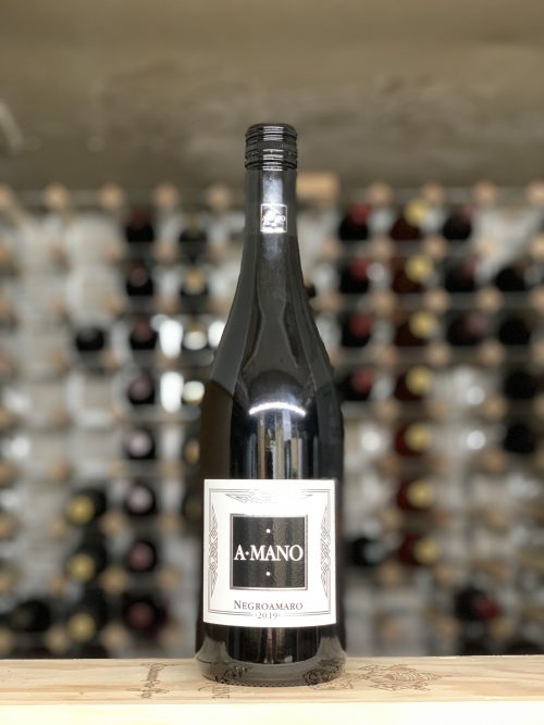 Bottle of A Mano Negroamaro 2024, Puglia, Bowland Forest Vintners