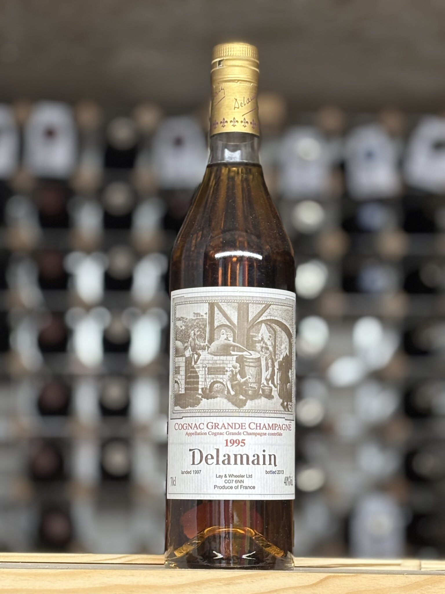 Bottle of Delamain Cognac Grande Champagne 1995, Bowland Forest Vintners