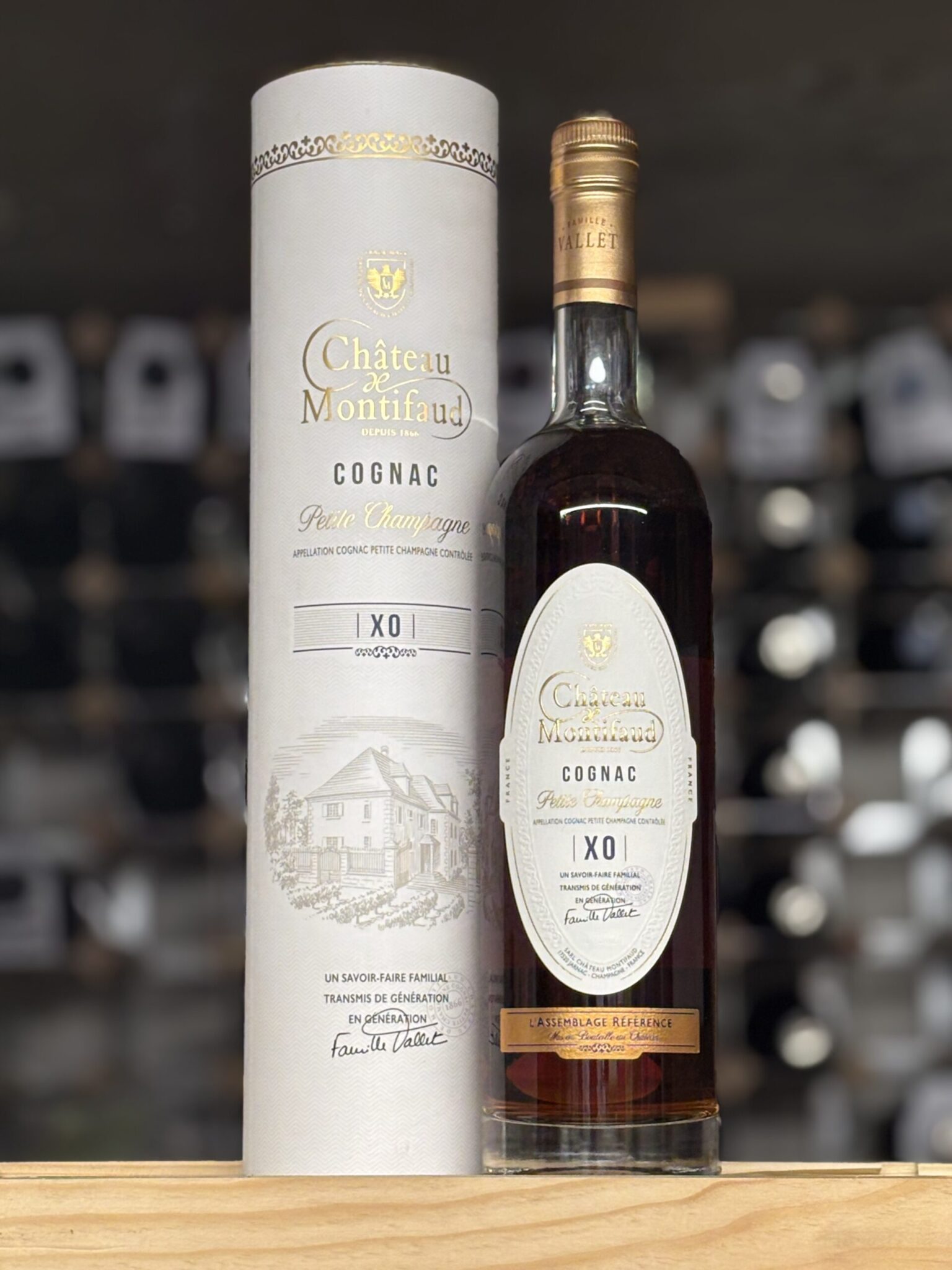 Bottle of Chateau Montifaud Cognac Petite Champagne XO, Bowland Forest Vintners