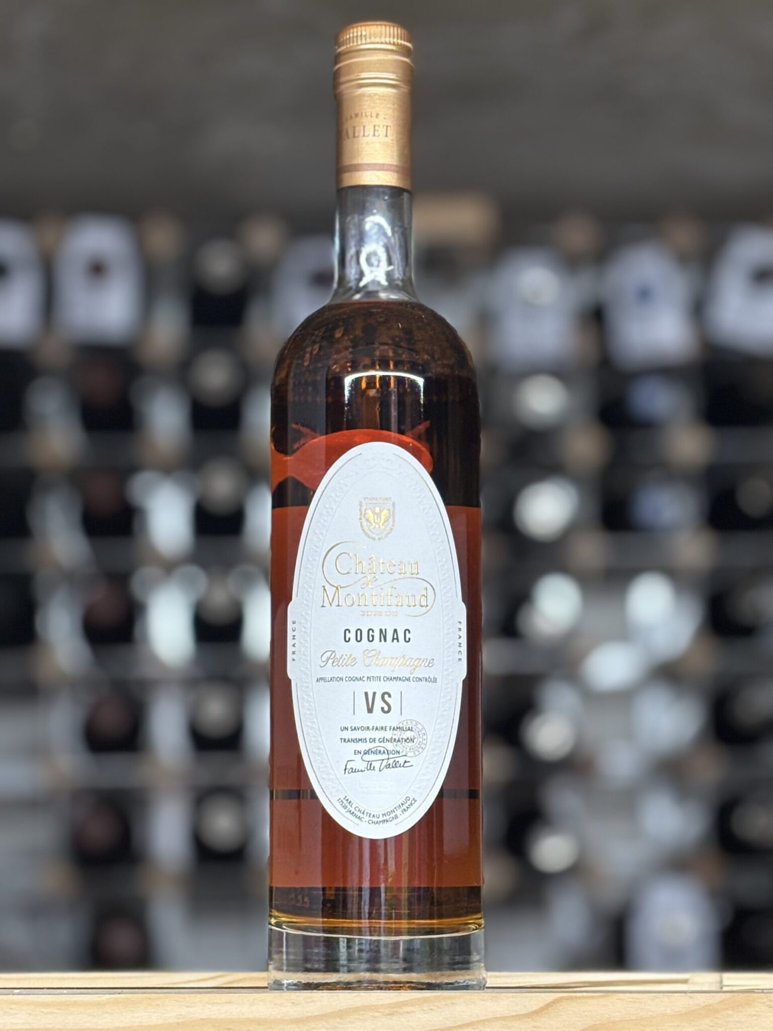 Bottle of Chateau Montifaud Petite Champagne Cognac VS, Bowland Forest Vintners