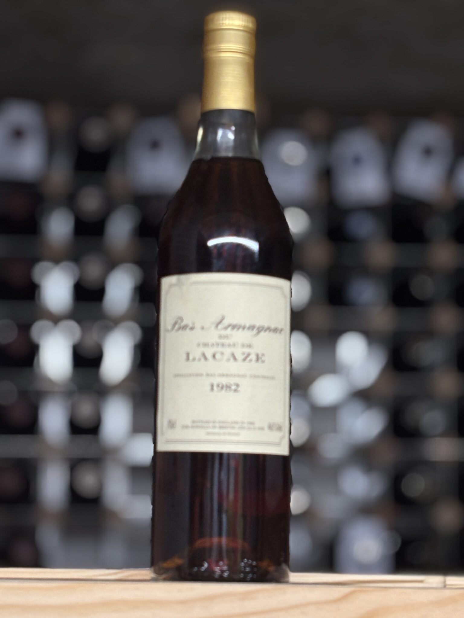 Bottle of Du Chateau de Lacaze Bas Armagnac 1982, Bowland Forest Vintners