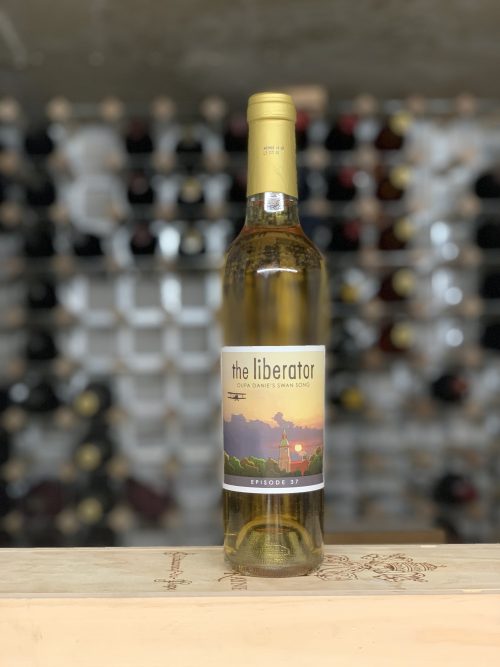 Bottle of The Liberator Oupa Danie's Swan Song Episode 37 White Muscadel 2018, South Africa 37.5cl