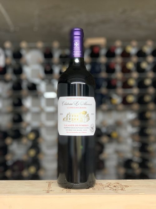 Bottle of Chateau Le Manoir Cuvee les Graves Lalande de Pomerol 2022, Bordeaux, Bowland Forest Vintners