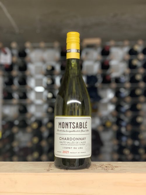 Bottle of Montsable Chardonnay 2024, Languedoc, Bowland Forest Vintners