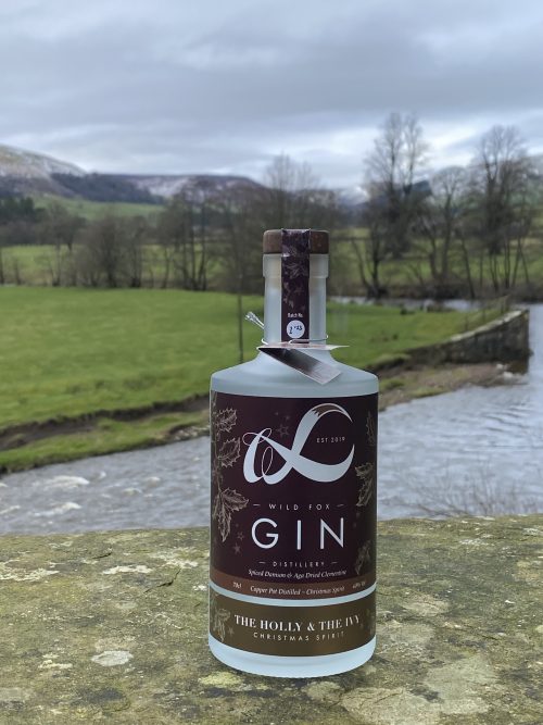 Bottle of Wild Fox Gin - The Holly & The Ivy, Bowland Forest Vintners