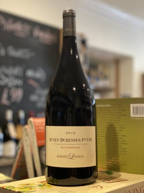 Bottle of Domaine Lafouge Auxey Duresses 1er Cru La Chapelle 2019, Burgundy 150cl, Bowland Forest Vintners