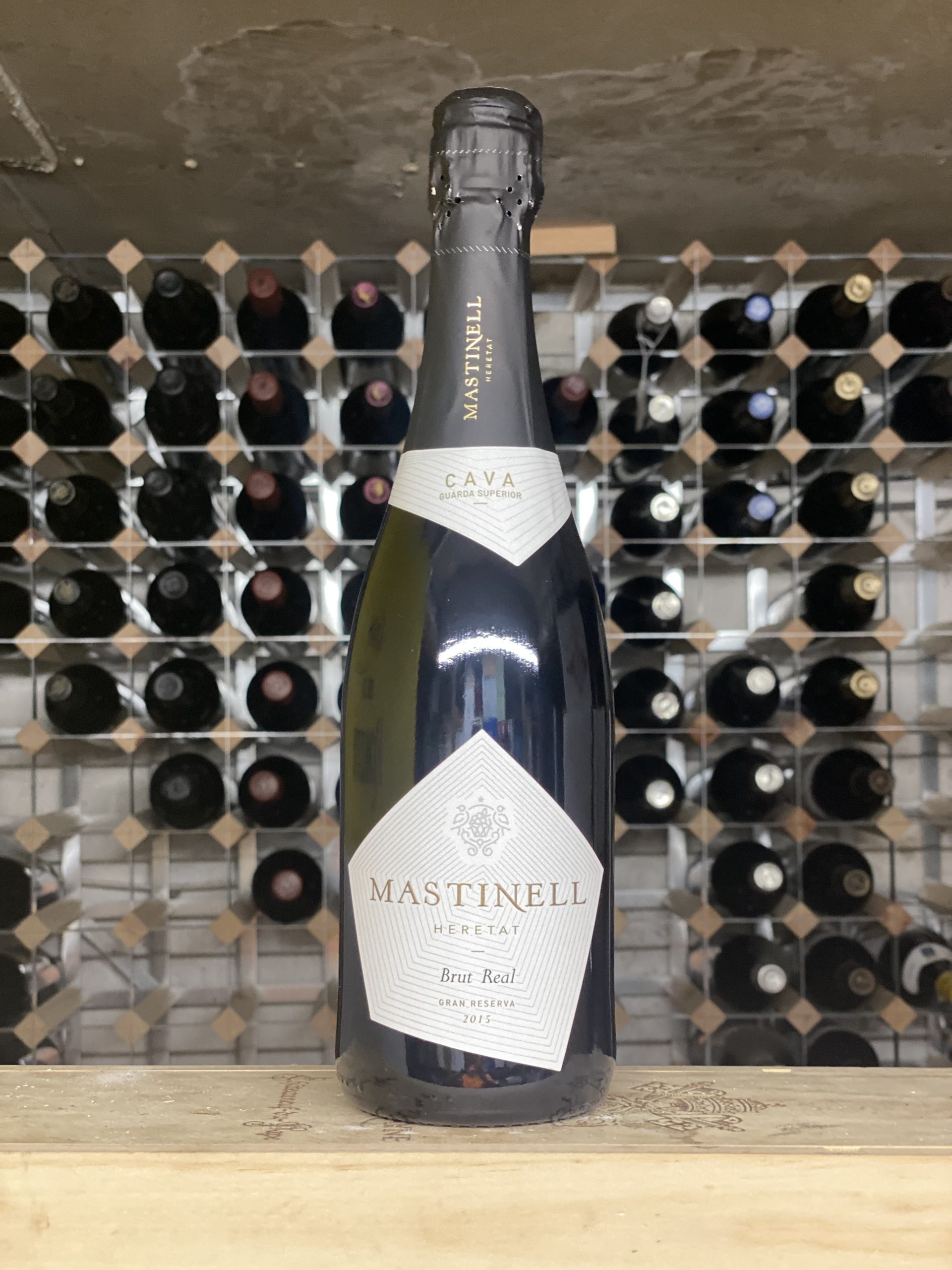 Bottle of Mastinell Heretat Brut Real Gran Reserva 2015,, Bowland Forest Vintners