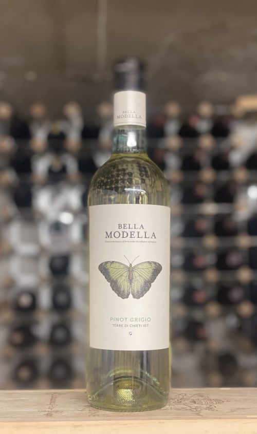 Bottle of Bella Modella Pinot Grigio 2024, Terre di Chieti IGT Abruzzo, Bowland Forest Vintners