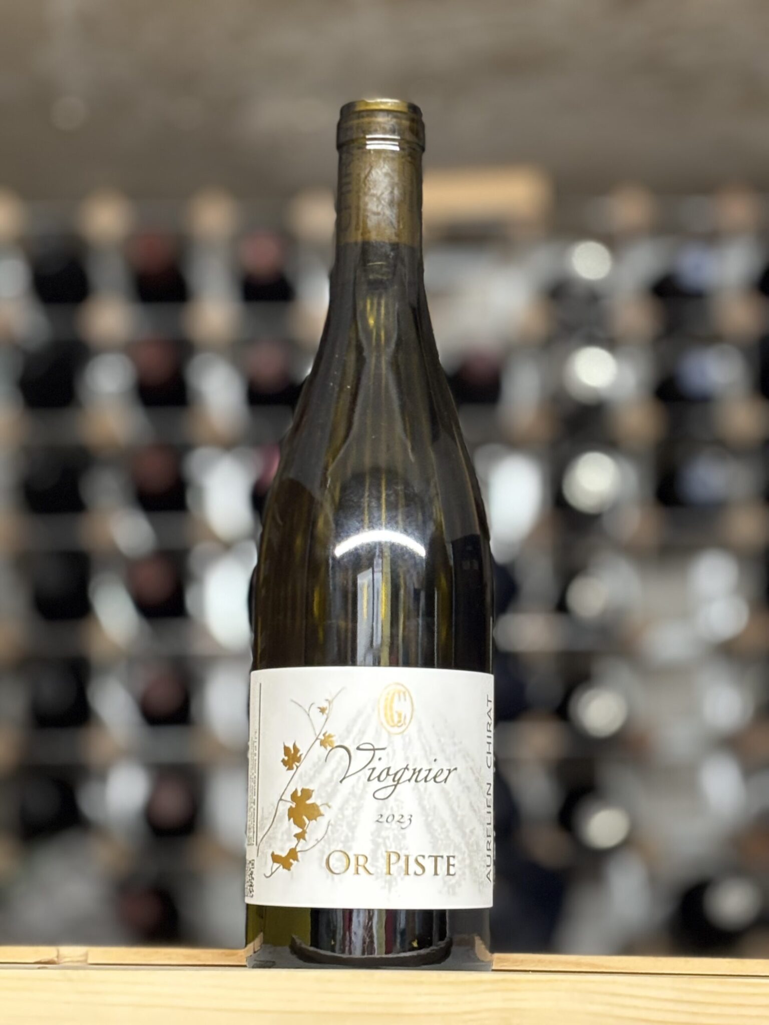 Bottle of Aurelien Chirat 'Or Piste ' Viognier 2023, Rhone Valley, Bowland Forest Vintners