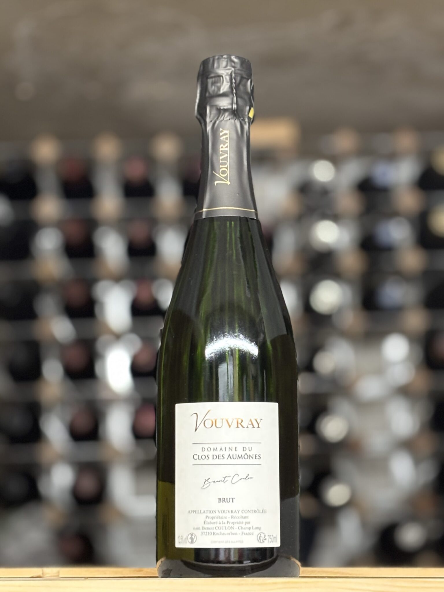 Bottle of Domaine du Clos des Aumones Vouvray Brut, Loire, Bowland Forest Vintners