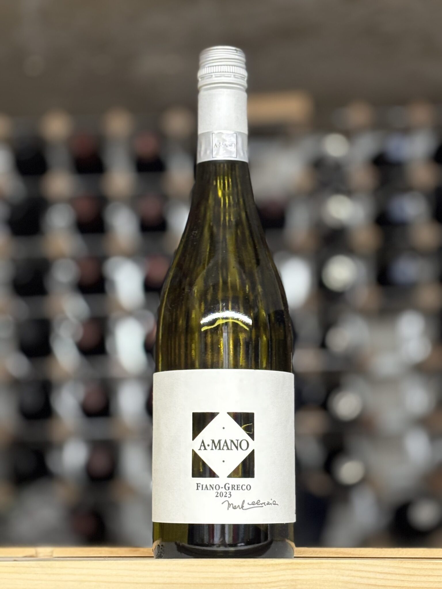 Bottle of A Mano Fiano Greco 2024, Puglia, Bowland Forest Vintners