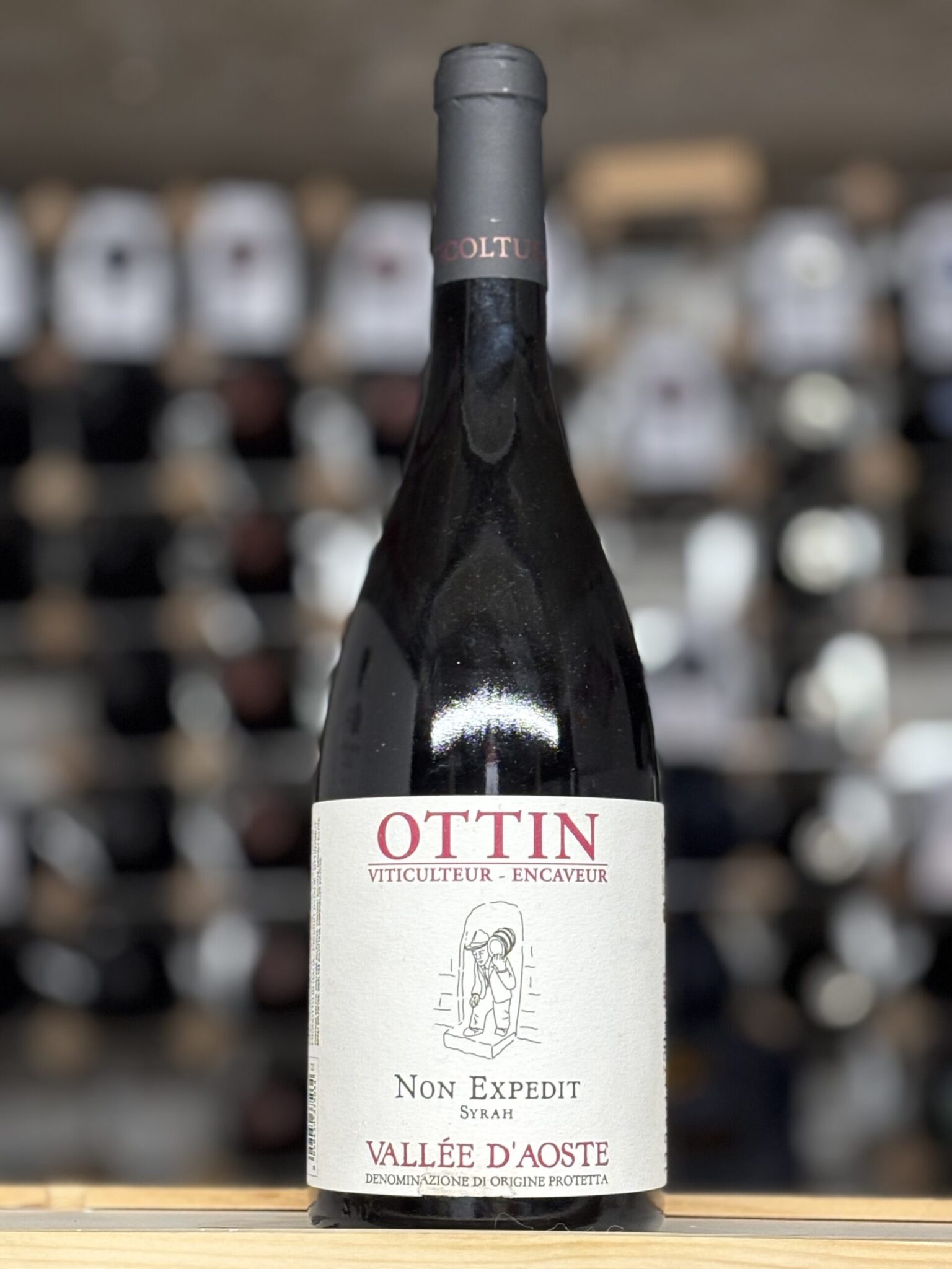 Bottle of Elio Ottin 'Non Expedit' Syrah 2022, Aosta Valley, Bowland Forest Vintners