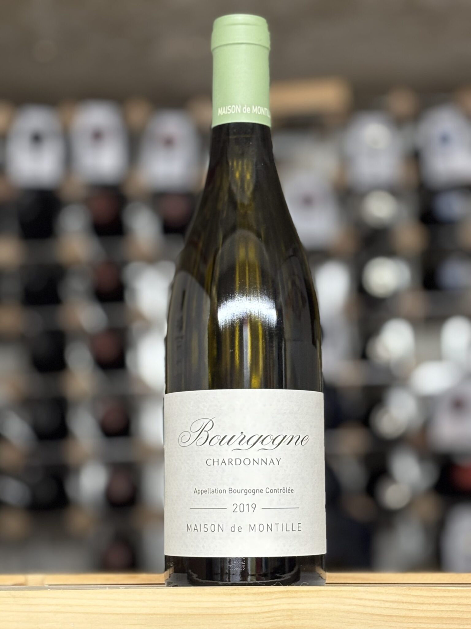 Bottle of Maison de Montille Bourgogne Chardonnay 2019, Burgundy, Bowland Forest Vintners