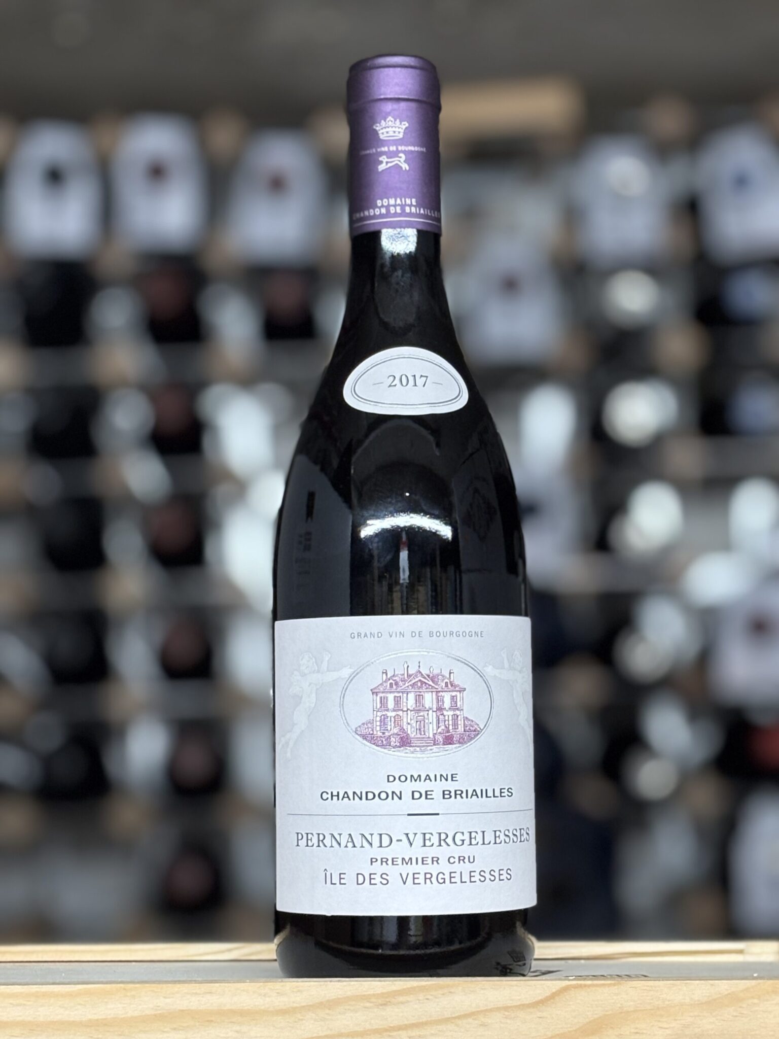 Bottle of Domaine Chandon de Briailles Pernand Vergelesses 1er Cru 2017, Burgundy, Bowland Forest Vintners