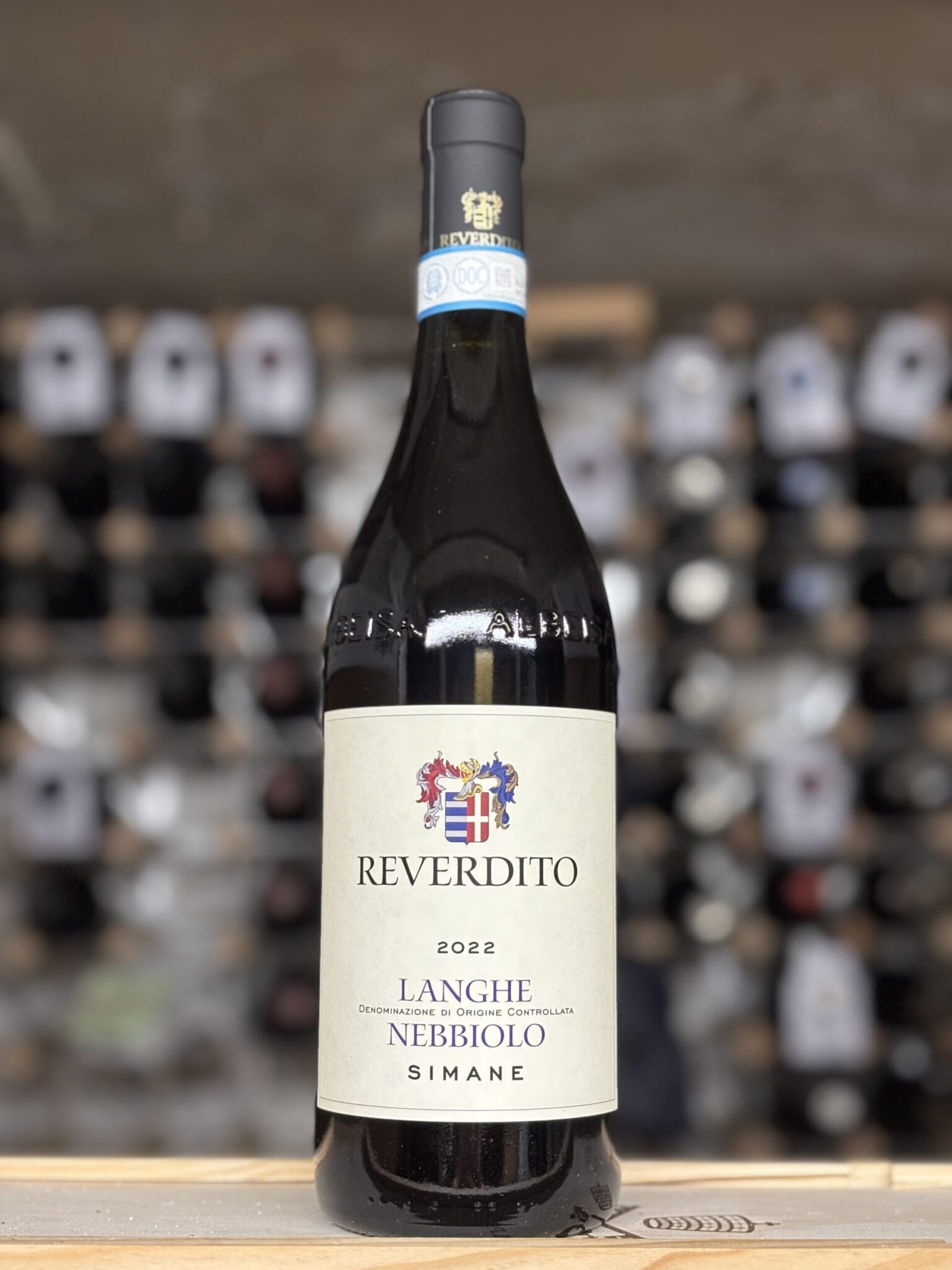 Bottle of Reverdito Langhe Nebbiolo 'Simane' 2022, Piedmont, Bowland Forest Vintners