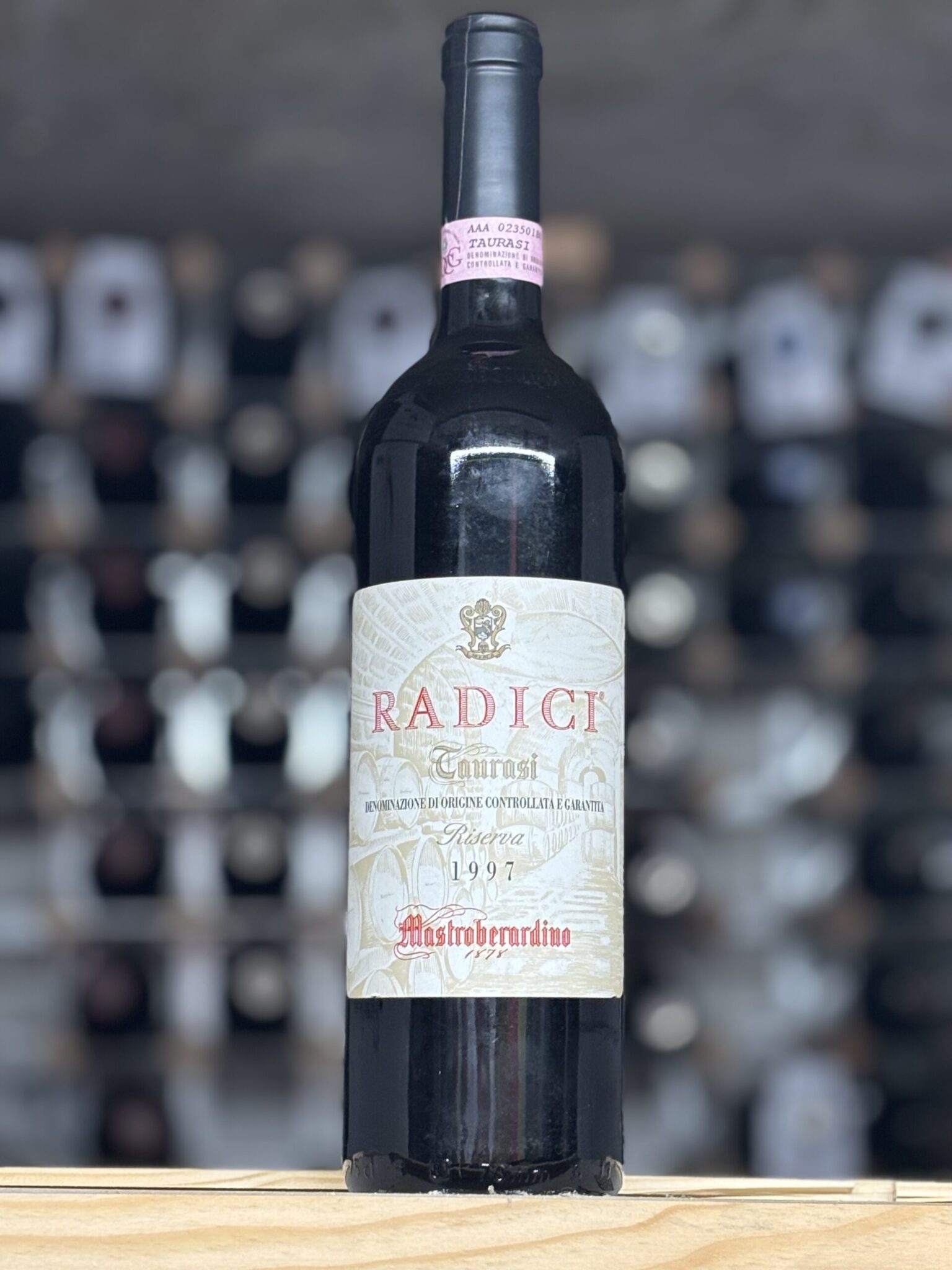 Bottle of Mastroberardino Radici Riserva Taurasi 1997, Campania, Bowland Forest Vintners