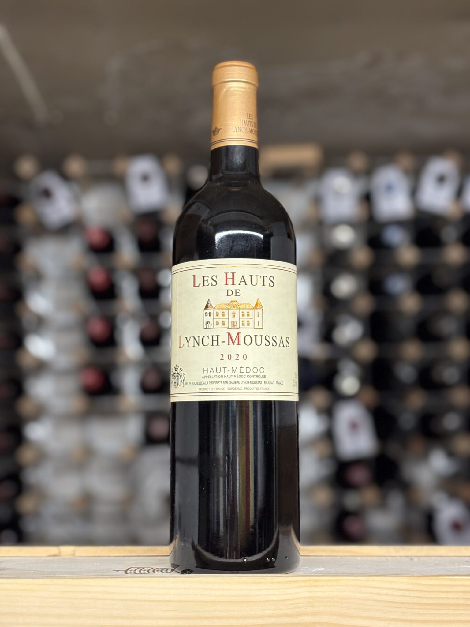 Bottle of Les Hauts de Lynch Moussas Haut Medoc 2020, Bordeaux, Bowland Forest Vintners