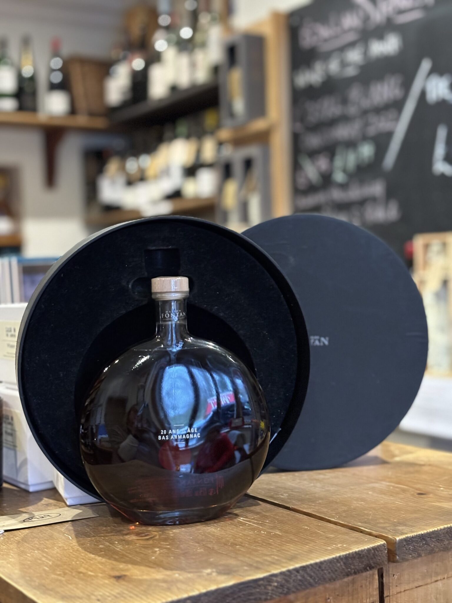 Bottle of Maison Fontan 20 year old Bas Armagnac, France, Bowland Forest Vintners
