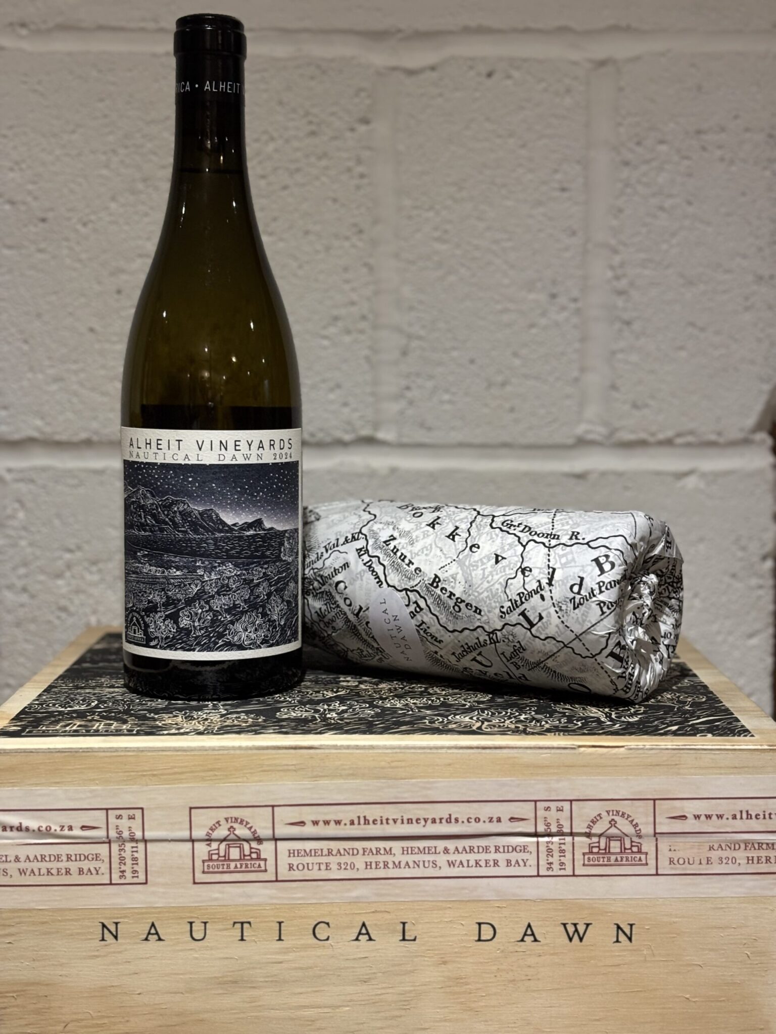 Bottle of Alheit Vineyards Nautical Dawn Chenin Blanc 2024, Stellenbosch, Bowland Forest Vintners