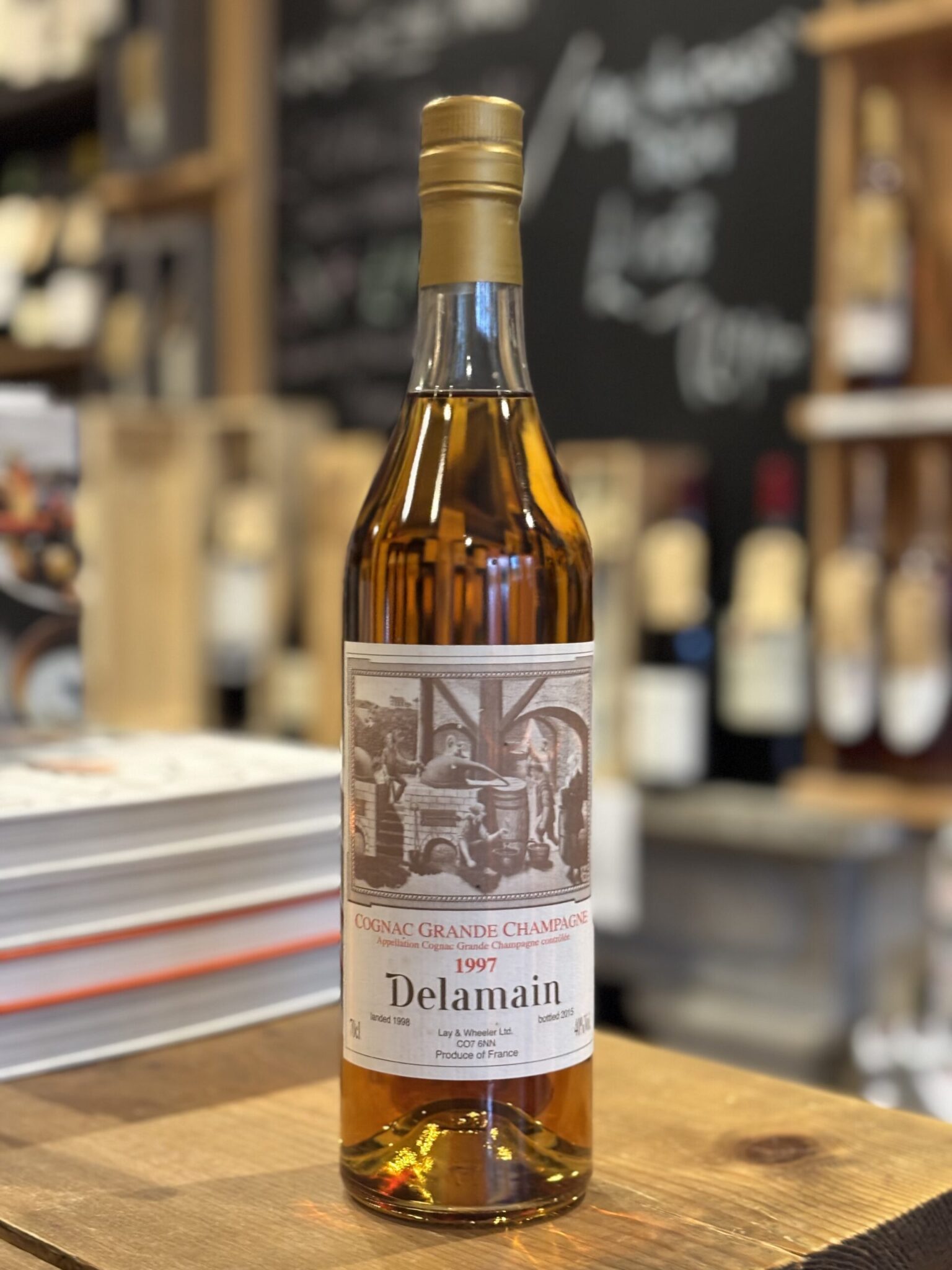 Bottle of Delamain Cognac Grande Champagne 1997, France, Bowland Forest Vintners