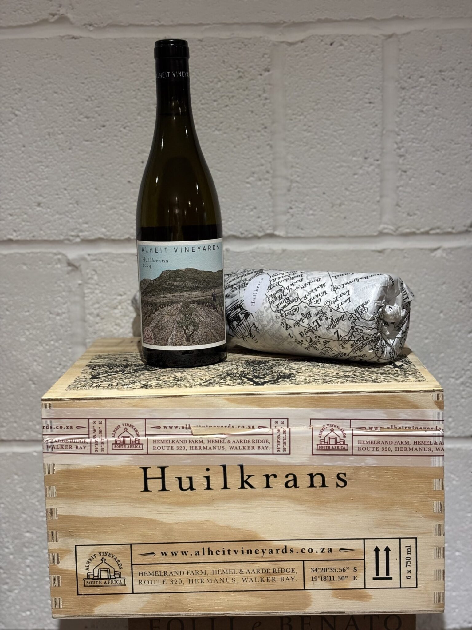 Bottle of Alheit Vineyards Huilkrans 2024, South Africa, Bowland Forest Vintners