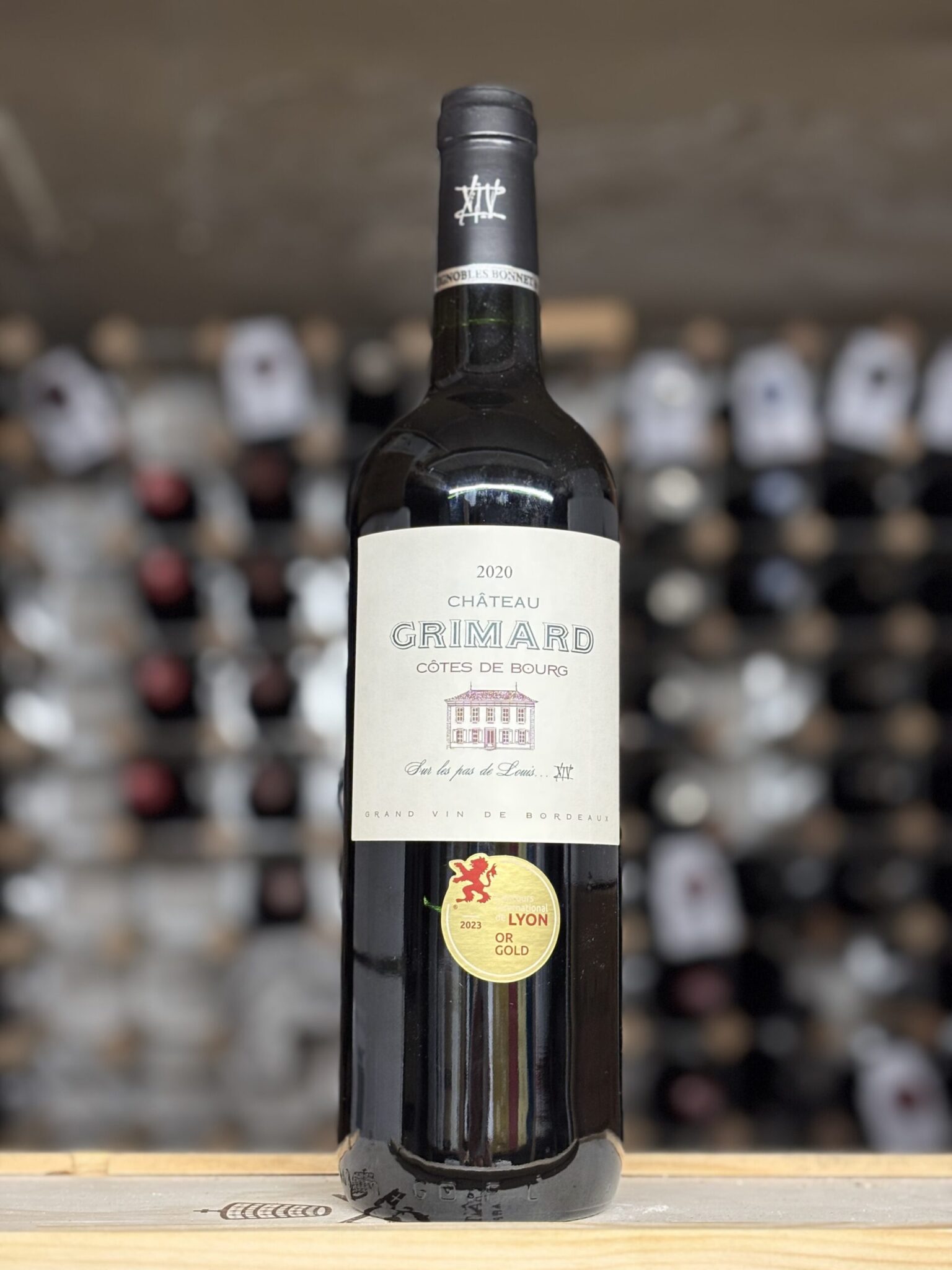 Bottle of Chateau Grimard Cotes de Bourg 2020, Bordeaux, Bowland Forest Vintners