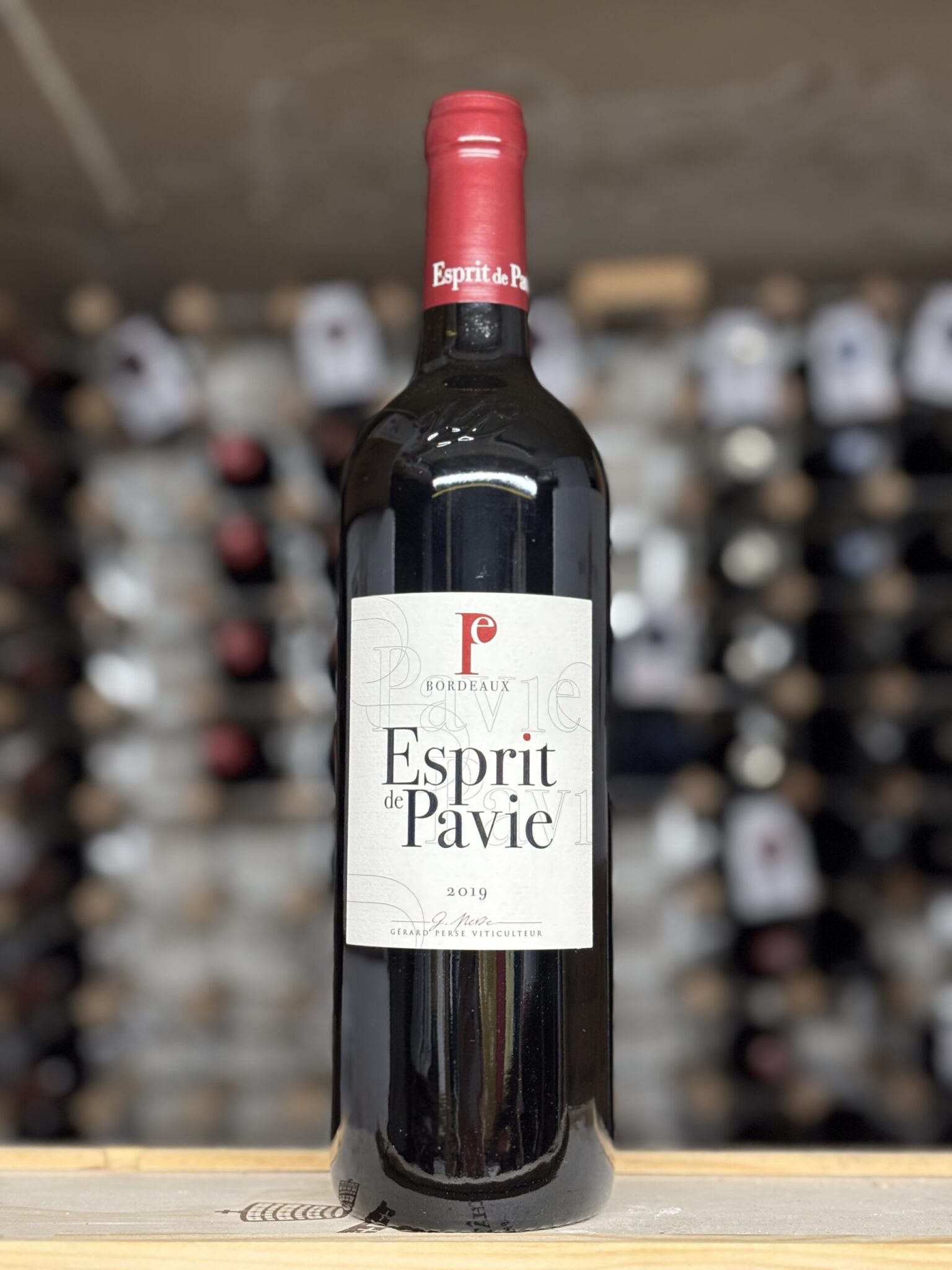 Bottle of Esprit de Pavie 2019, Bordeaux, Bowland Forest Vintners