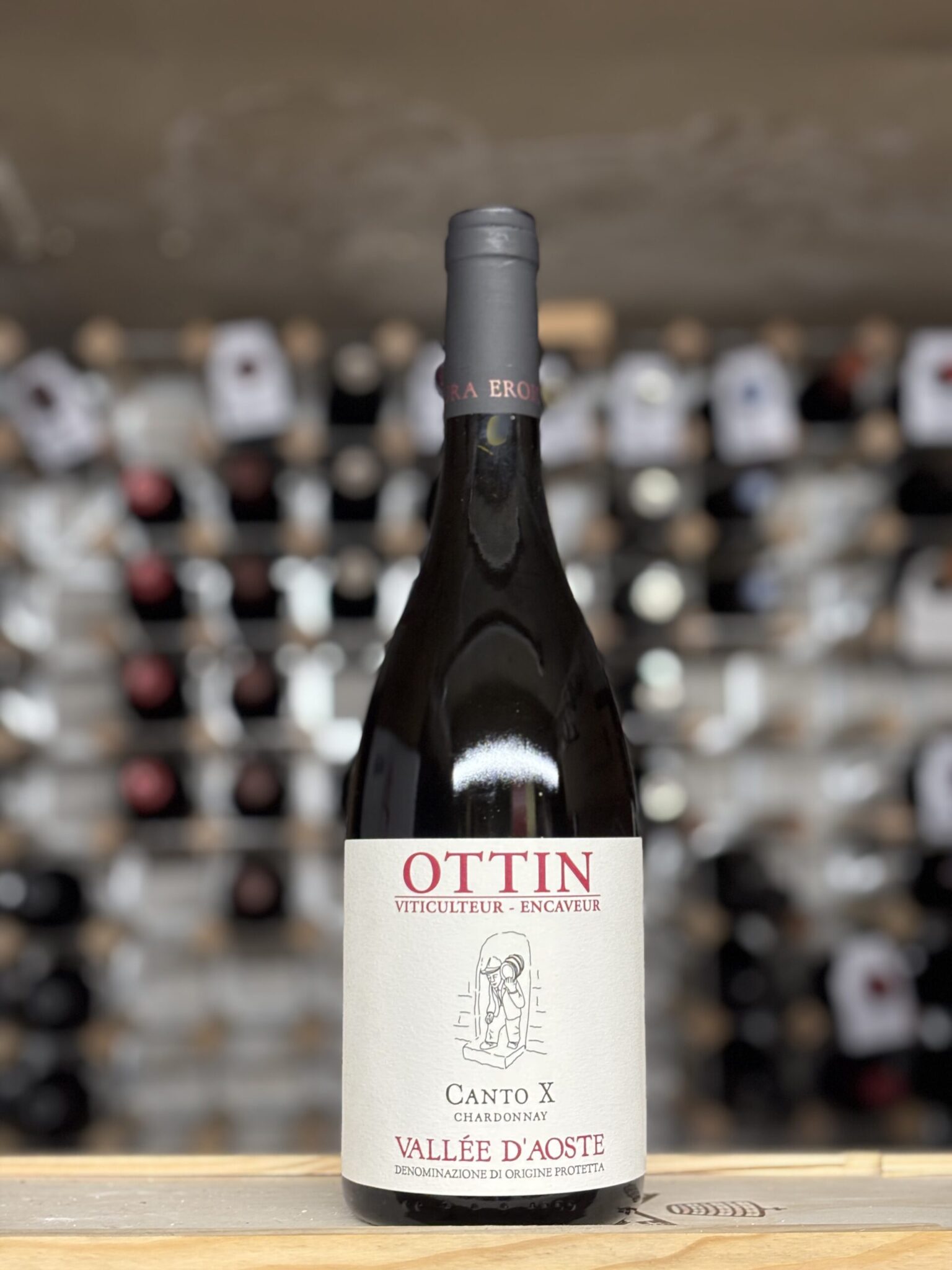 Bottle of Elio Ottin Canto X Chardonnay 2023, Aosta Valley, Bowland Forest Vintners