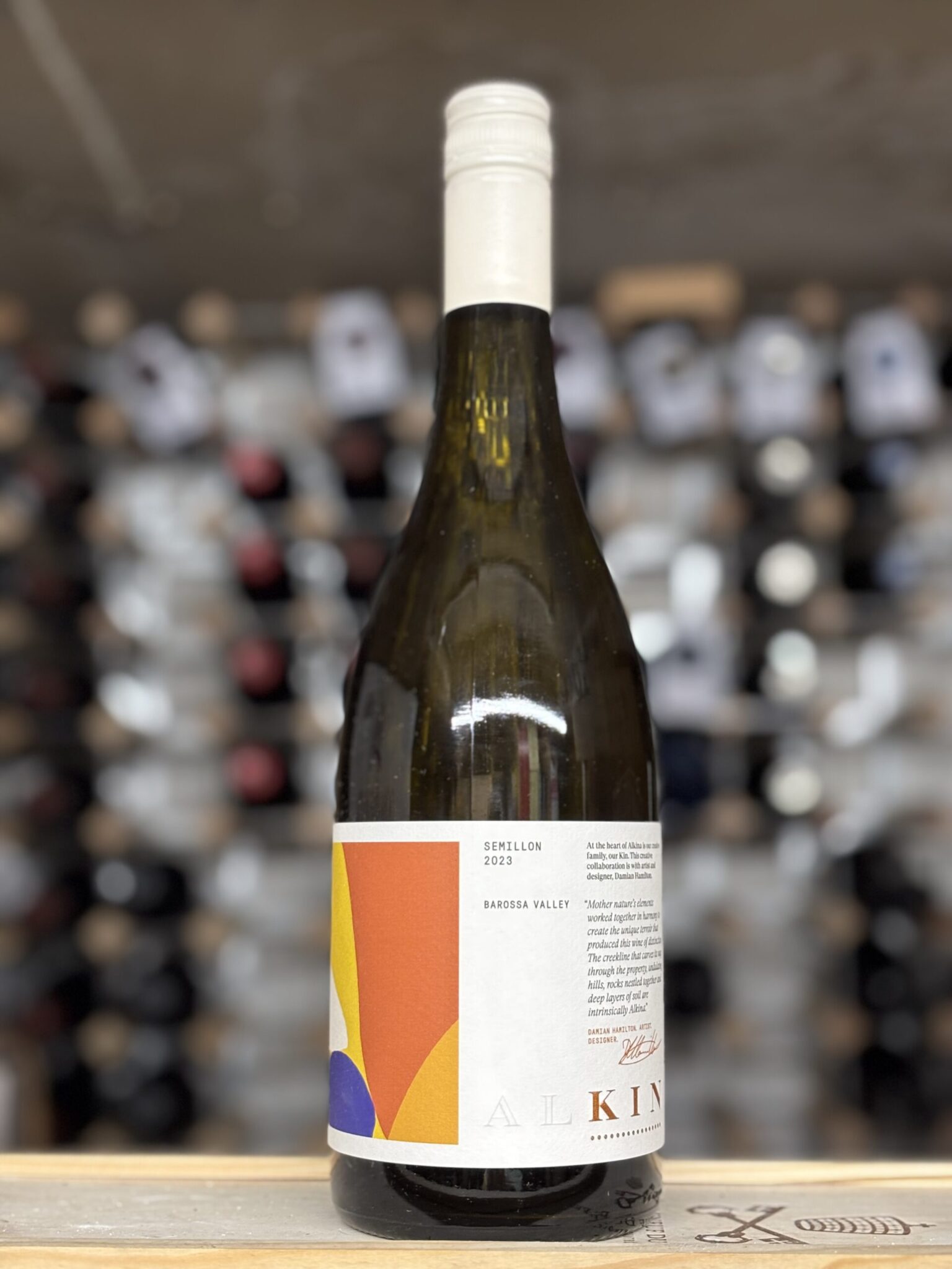 Bottle of Alkina Estate KIN Semillon 2023, Barossa Valley, Bowland Forest Vintners