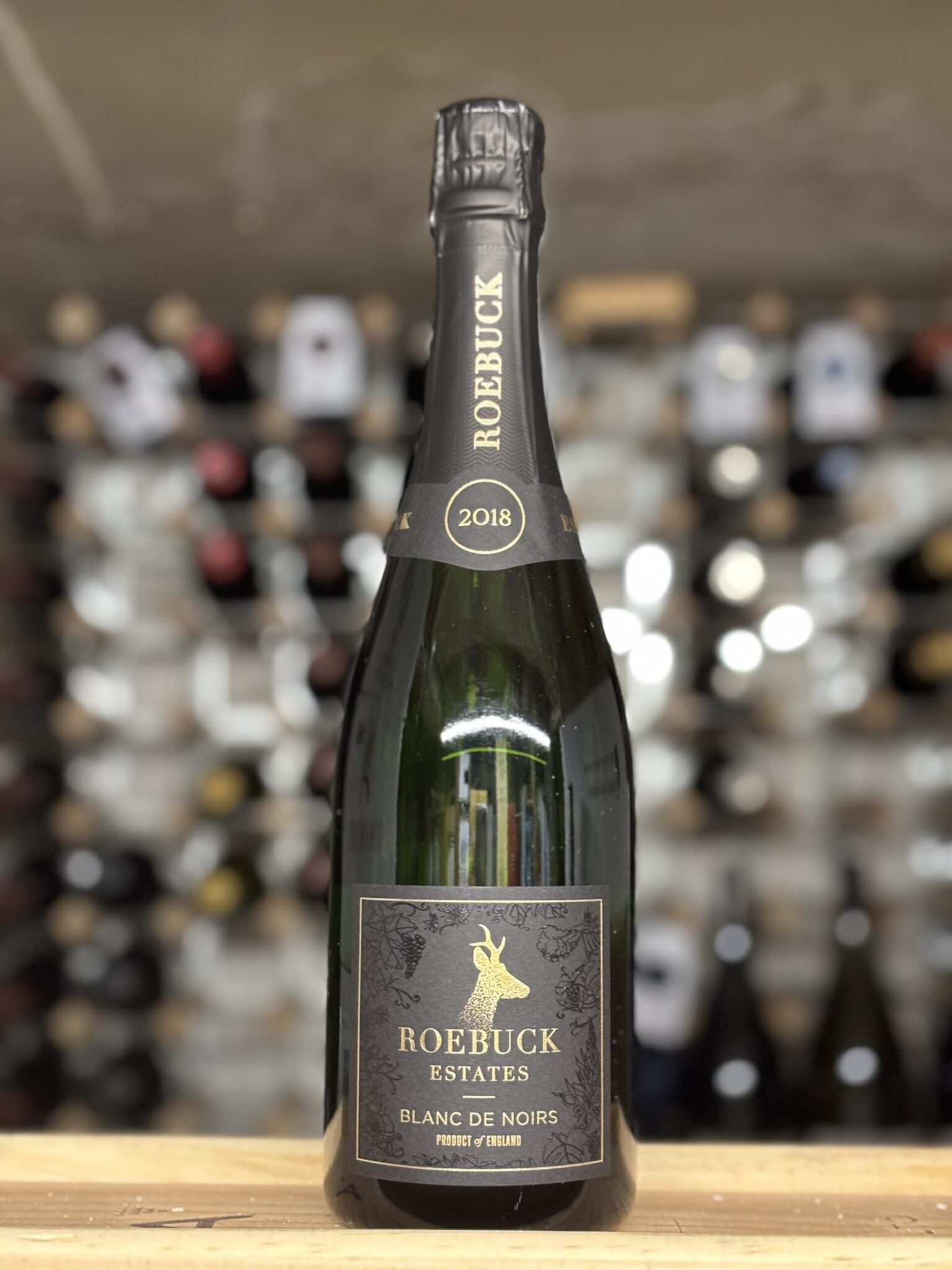 Bottle of Roebuck Estates Blanc de Noirs 2018, England, Bowland Forest Vintners