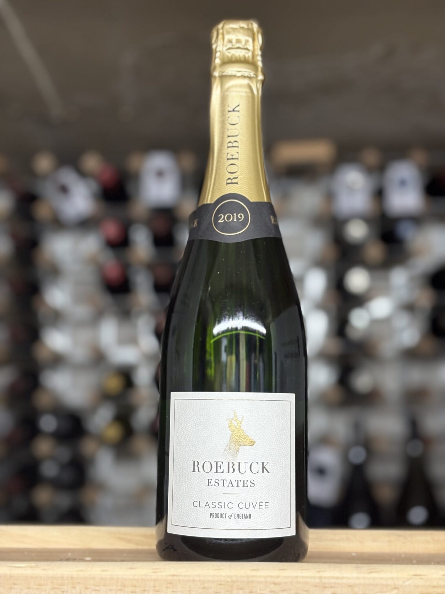 Bottle of Roebuck Estates Classic Cuvee 2019, England, Bowland Forest Vintners
